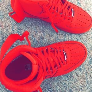 Nike Air Force 1 Hi" University Red